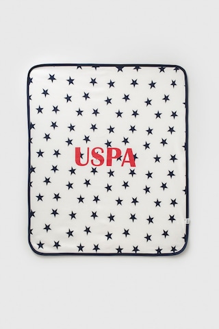 U.s. Polo Assn Erkek Bebek Beyaz Battaniye 5274-48987 Beyaz