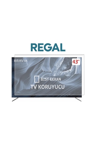 Regal 43" İnç 109 Ekran Tv Ekran Koruyucu