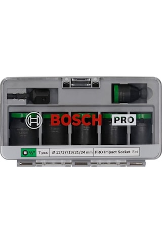 Bosch Pro Impact Lokma Ucu Seti 1/2" 7li 2608003032