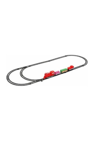 Tren Oyuncak Mini Express Eğitici - Tren Seti - Makaslı Tren Seti