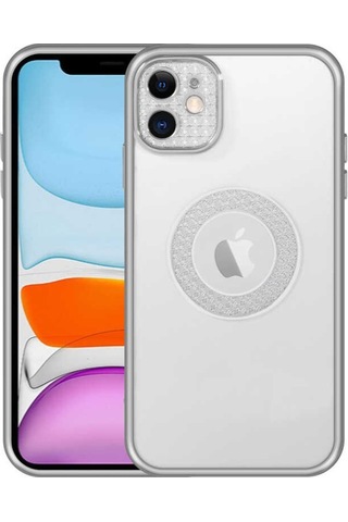 Apple Uyumlu iPhone 12 Kılıf Kamera Korumalı Logo Gösteren Zore Esta Ka (551171760)