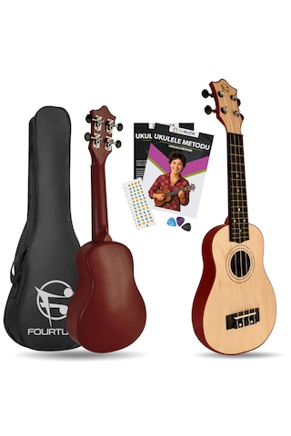 Fourtune Loki Sp-21nt Soprano Naturel Ukulele Seti Başlangıç Seviye Diğer