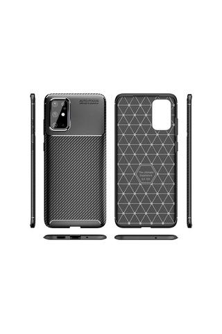 Samsung Uyumlu Galaxy S20 Plus Kilif Karbon Silikon Case 417936100