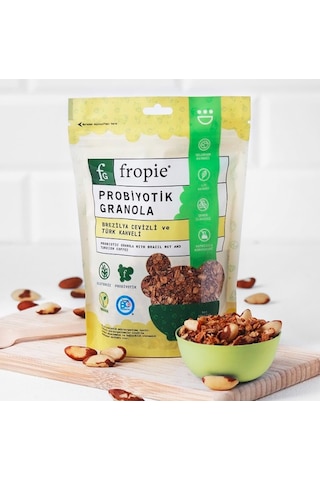 Fropie Probiyotik Granola - Brezilya Cevizi & Kahve 200 G