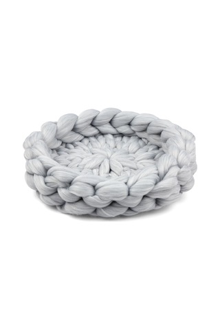 Moveevo Yenidoğan Fotoğraf Paspası Yumuşak Ve Rahat El Dokuması Battaniye 40 5cm Gri Gri