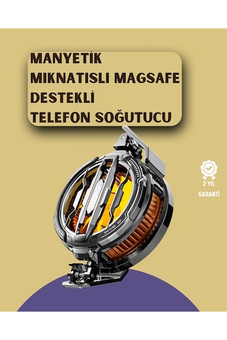 Mobil Oyunlar İçin Serinletici Telefon Fanı Sessiz Çalışma Geniş Kıskaçlı Tasarım