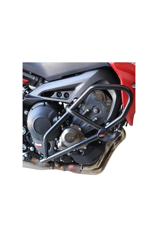 Gp Kompozit Yamaha Mt-09 Tracer / Gt 2015-2020 Uyumlu Motor Koruma Demiri Siyah