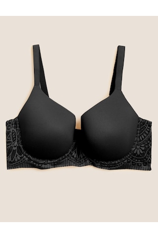 Marks & Spencer Body Soft:trade Mark: Destekli T-shirt Sütyeni T33002331 Siyah