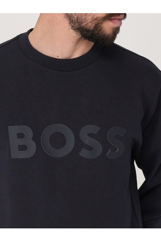 Boss 50506119 Erkek Sweatshirt Lacivert