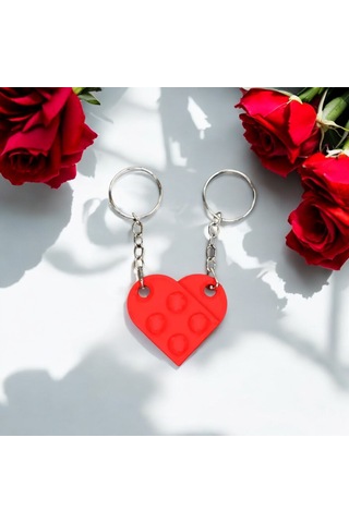 Lego Kalp Anahtarlık 2li