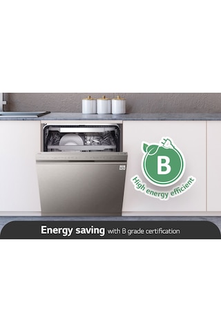 Lg DFC435FP 14 Kişilik 10 Programlı Bulaşık Makinesi