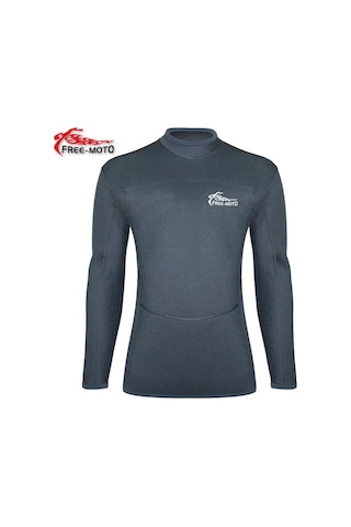 Free-Moto Motorsikletçi Dik Yaka Neopren Kazak