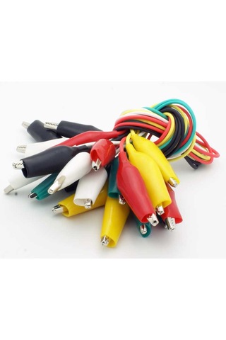 Krokodil Kablosu - 10Lu - Orta Boy