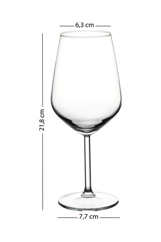 Rakle Avantgarde Platin 4'lü Kadeh Seti 490 Cc Renkli