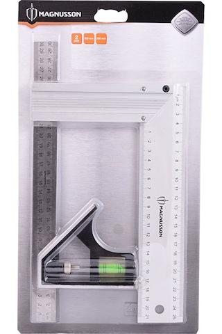 Magnusson Mag 2 Prç Kombine Gönye Seti 250 MM - 300 MM