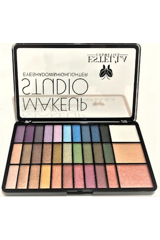 Make Up Studıo  30 Lu Far+3Lü Highligter Palet