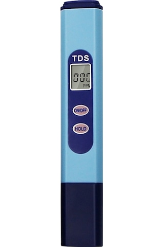 Yifomall Mavi Tds Su Kalitesi Test Cihazı, 0-9999ppm Aralığı, Hassas Prob, Mini Taşınabilir Dijital Ölçer, Deri Kılıf İle Batarya Dahil