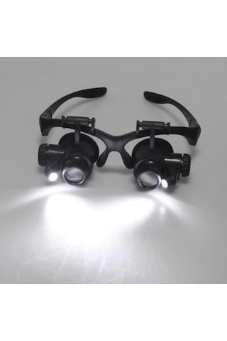 Nikula-gözlük Modeli 10x 15x 20x 25x Lens,2led Işıklı,büyüteç Lisinya