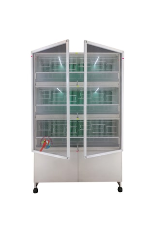 İstanbul Kafes Model 6D Pvc Kuş Dolabı