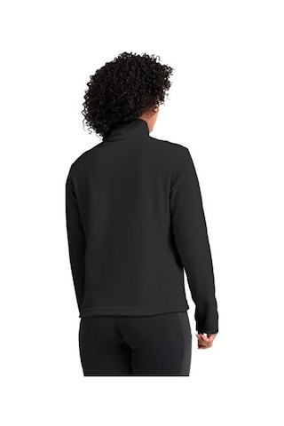 Jack Wolfskin Taunus 100 Hz W Kadın Outdoor Çeyrek Fermuarlı Polar Üst A65801-6000 Siyah