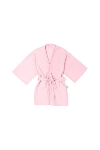 Lapıns%100 Pamuk Müslin Çocuk Kimono - Innocent Pink Cckkmn-ınp-00002y