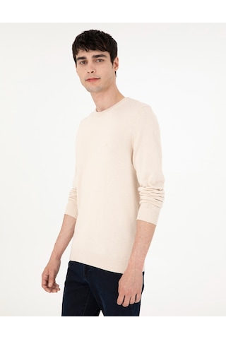 Pierre Cardin Erkek Bej Kazak /triko 50296575-vr011 Bej