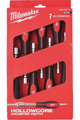 Milwaukee Hollowcore Manyetik Lokma Tornavida Set - 7 Parça 4932492372