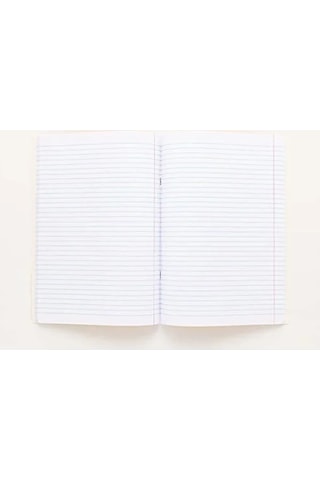 A4 Boyutunda 80 Yaprak Çizgili Defter - Mor 124-Pembe