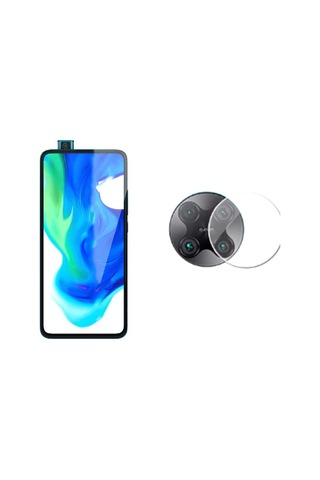 Xiaomi Poco F2 Pro Zore Nano Kamera Koruyucu Renksiz