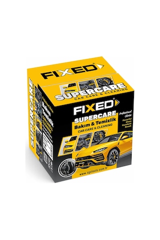Fixed F-110 Lastik Ve Mat Tampon Parlatıcı Sprey 500 Ml - Derin Siyahlık Ve Uv Koruma