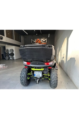 180 Litre Atv Arka Çanta Arka Bagaj Segway Yazılı Siyah