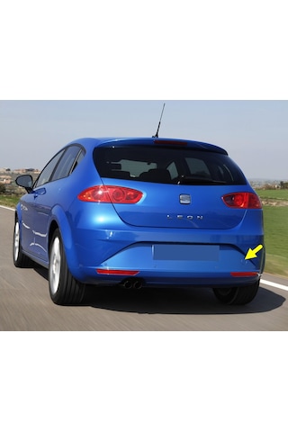 Seat Leon 2 09-12 Arka Tampon Çeki Çekme Demiri Kapağı 1P0807441C
