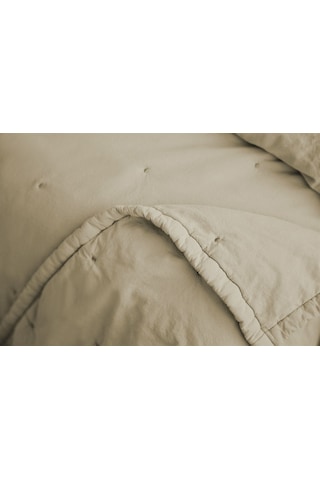 Chilichia Yıkanmış %100 Pamuk Poplin Yatak Örtüsü 180 260cm.