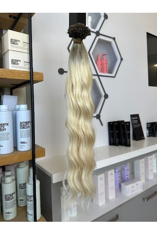 Mikro Kaynak Wavy Insan Saçı 0.8 Gr 8 Ton Ombre 50 Adet 70 Cm Ombreli