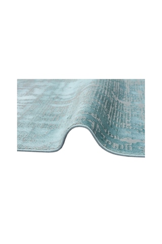Aqua Overdyed Yumuşak İpeksi Tuşeli Yüksek Halı
