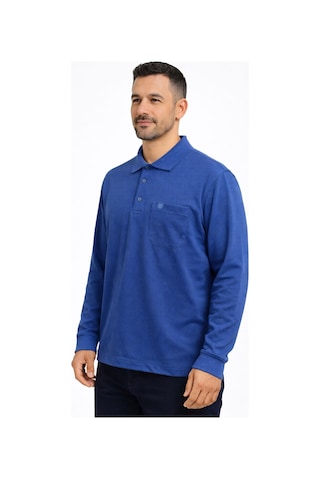 Classics Men Simenti Regular Fit Polo Yaka Uzun Kol Sweatshirt - 7567 Mavi