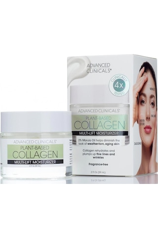 Advanced Clinicals Bitki Bazlı Kolajen Yüz Kremi 59 ML