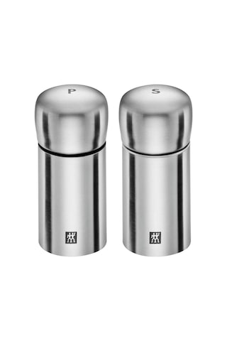 Zwilling Tuz-Karabiber Değirmen Seti Metalik Gri