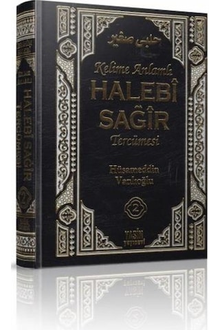 Kelime Anlamlı Halebi Sağir Tercümesi 2 Cilt Takım - 193607177