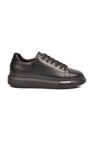 Voyager Siyah Memory Foam Hakiki Deri Erkek Spor Ayakkabı Premium Casual Sneaker 6601 M