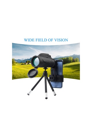Samdoo 80x100 Bak4 Prisma Yüksek Çözünürlük Monoküler Teleskop - Su Geçirmez, Telefon Tutucu Ve Tripod İle
