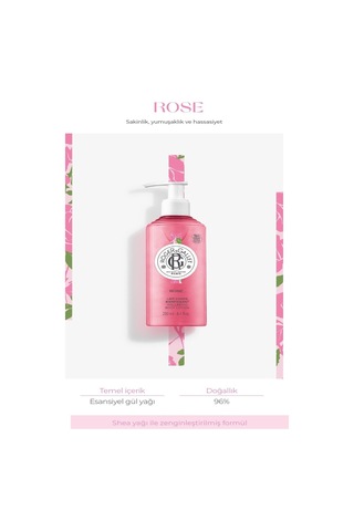 Roger & Gallet Rose Nemlendirici Vücut Losyonu 250 ML