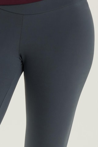 Tudors Kadın Süper Slim Beli Lastikli İnterlok Standart Boy Normal Bel Antrasit Tayt-33529 Antrasit