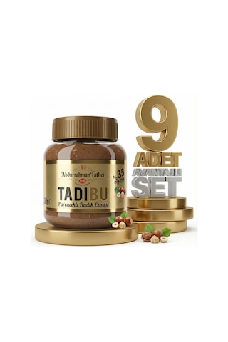 Tadıbu Parçacıklı Fındık Ezmesi 9x330 Gr