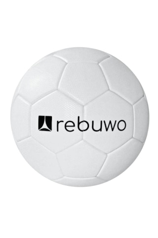 Rebuwo 5 Numara Sert Zemin Futbol Topu Halı Saha Topu Beyaz
