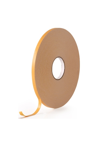 Stein Ekstra Güçlü Akrilik Yapışkanlı Çift Taraflı Köpük Bant 12 MM Genişlik x 50 Metre Uzunluk x 1.0 MM Kalınlık