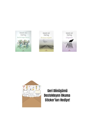 Ben Bir Gürgen Dalıyım + Ölü Zaman Gezginleri + Gölgesizler + Okuma Sticker'ları