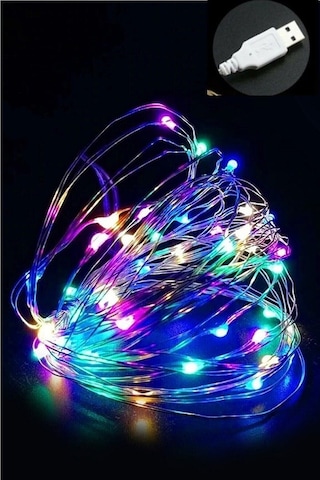 Hidz Peri Led Işık 5 Metre Usb Girişli Rgb