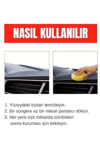 Oto Torpido Parlatıcı Süt - Araç Plastik Aksam Yenileyici 20 Kg