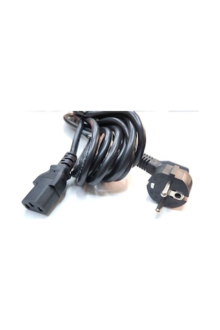 C7 3x1 Power Kablo Bilgisayar Monitör İçin Power Kablo 5m